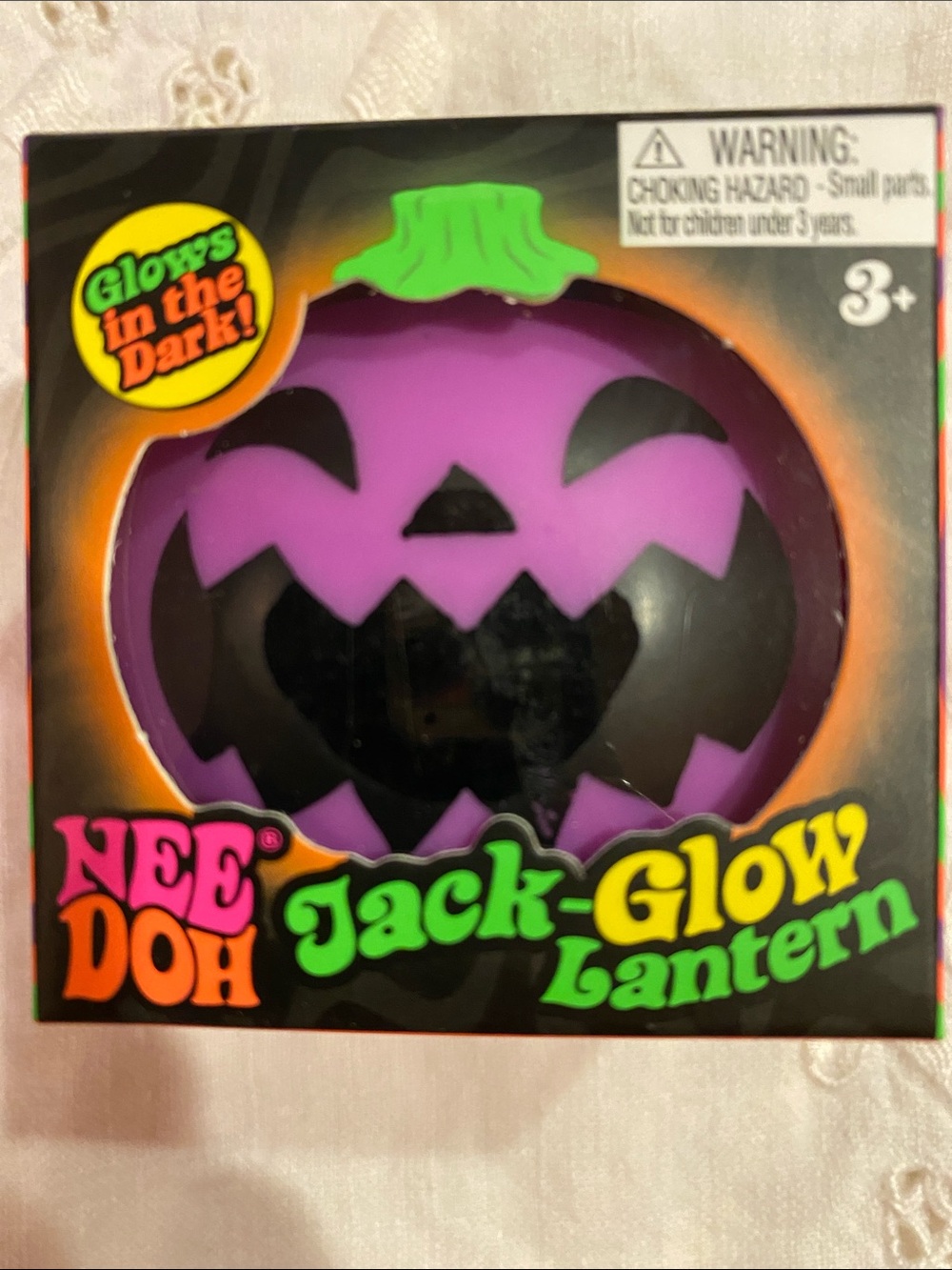 NeeDoh Jack-Glow Lantern Purple